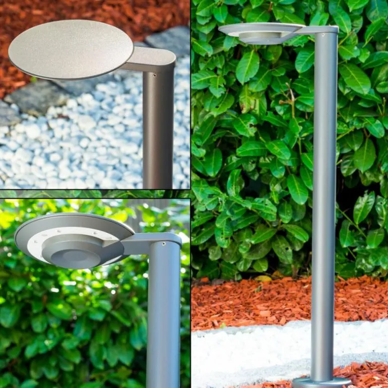 Borne lumineuse GAKONA LED Gris, 1 lumière