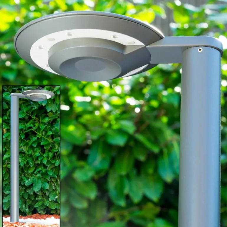 Borne lumineuse GAKONA LED Gris, 1 lumière