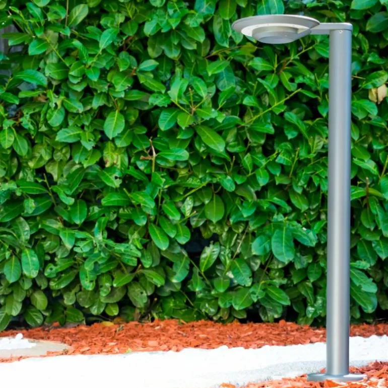 Borne lumineuse GAKONA LED Gris, 1 lumière
