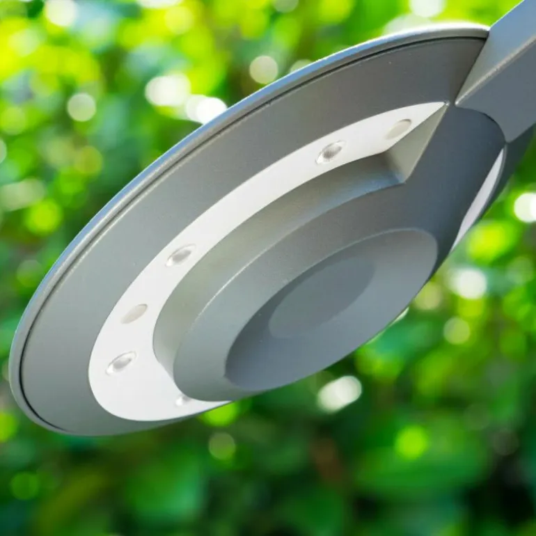 Borne lumineuse GAKONA LED Gris, 1 lumière