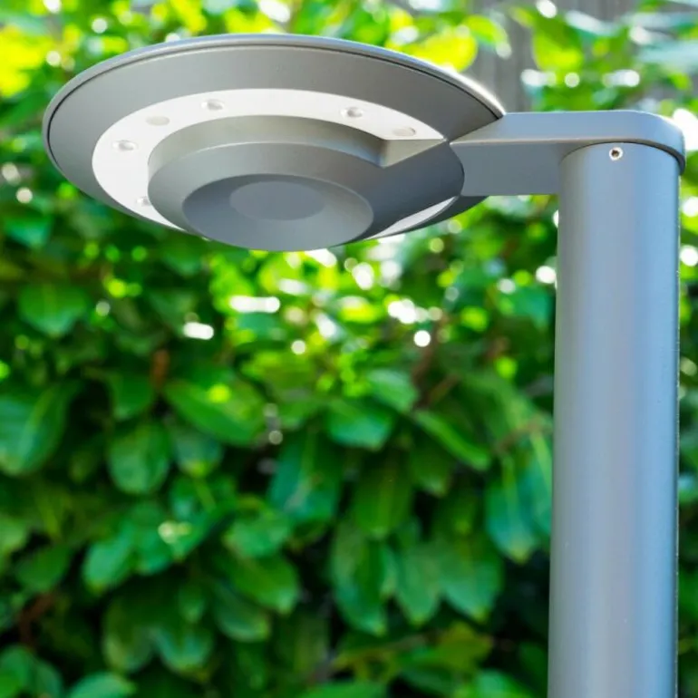 Borne lumineuse GAKONA LED Gris, 1 lumière