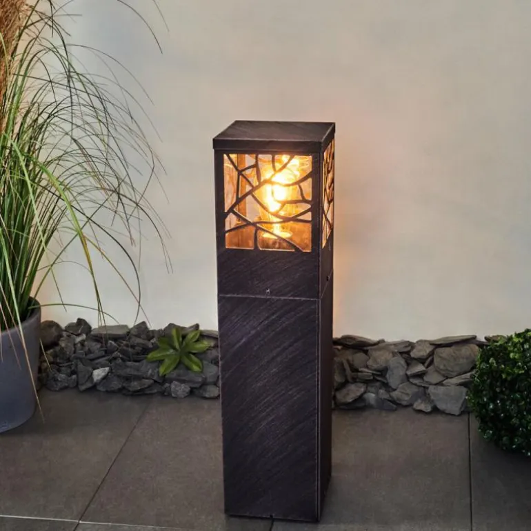Borne lumineuse Geroboti Rouille, 1 lumière