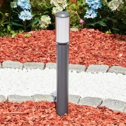 Borne lumineuse Gondoyer Anthracite, 1 lumière