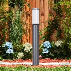 Borne lumineuse Gondoyer Anthracite, 1 lumière