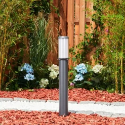 Borne lumineuse Gondoyer Anthracite, 1 lumière