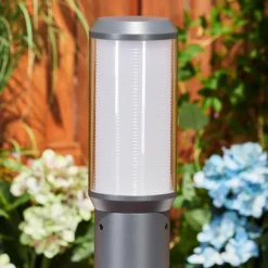 Borne lumineuse Gondoyer Anthracite, 1 lumière