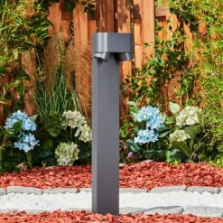 Borne lumineuse Guampacha Anthracite, 2 lumières