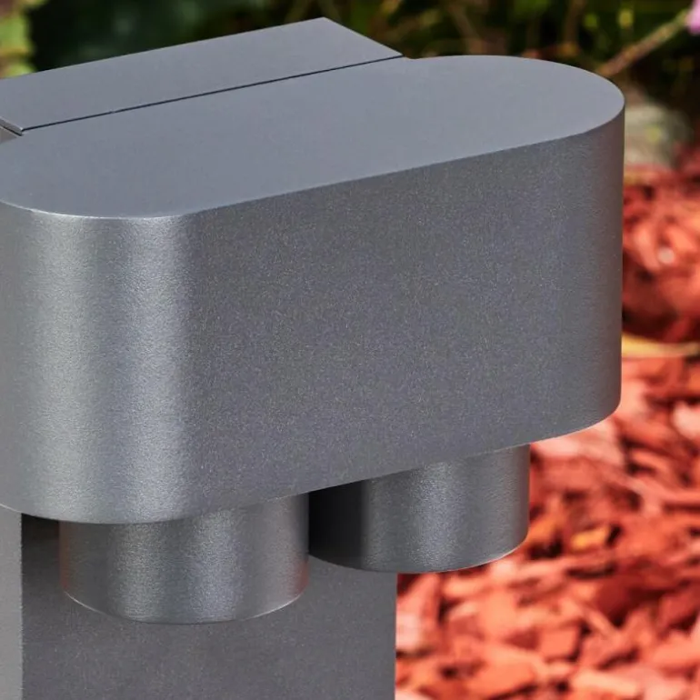Borne lumineuse Guampacha Anthracite, 2 lumières
