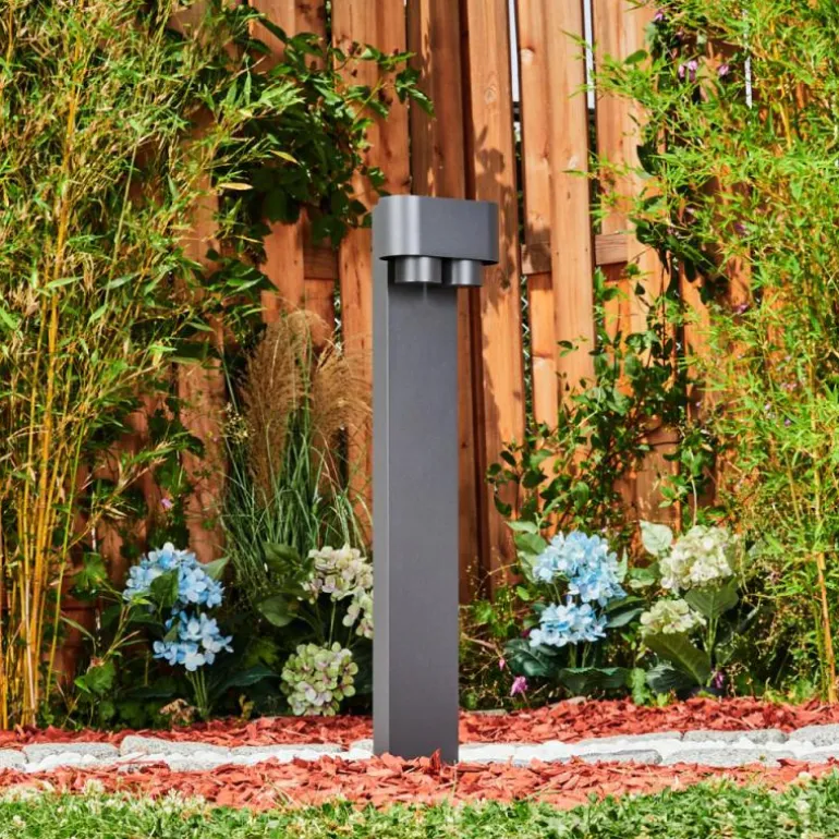 Borne lumineuse Guampacha Anthracite, 2 lumières