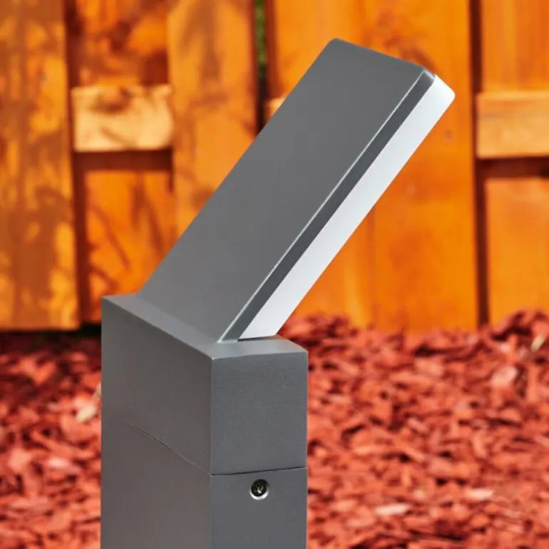 Borne lumineuse Heraklion LED Anthracite, 1 lumière