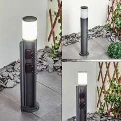 Borne lumineuse Home LED Anthracite, 1 lumière