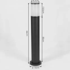 Borne lumineuse Home LED Anthracite, 1 lumière