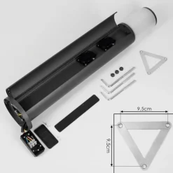Borne lumineuse Home LED Anthracite, 1 lumière