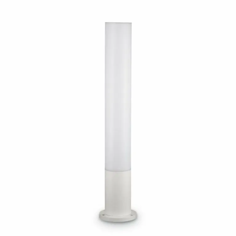 Borne lumineuse Ideal Lux EDO OUTDOOR Blanc, 1 lumière