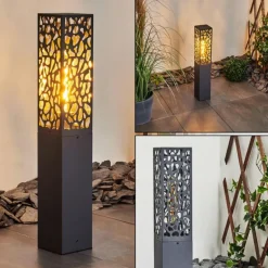 Borne lumineuse Innvoll Anthracite, 1 lumière