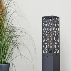 Borne lumineuse Innvoll Anthracite, 1 lumière