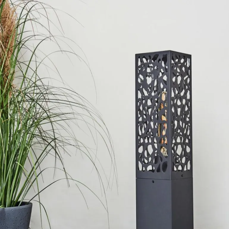 Borne lumineuse Innvoll Anthracite, 1 lumière