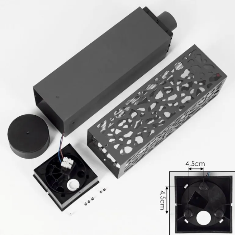 Borne lumineuse Innvoll Anthracite, 1 lumière