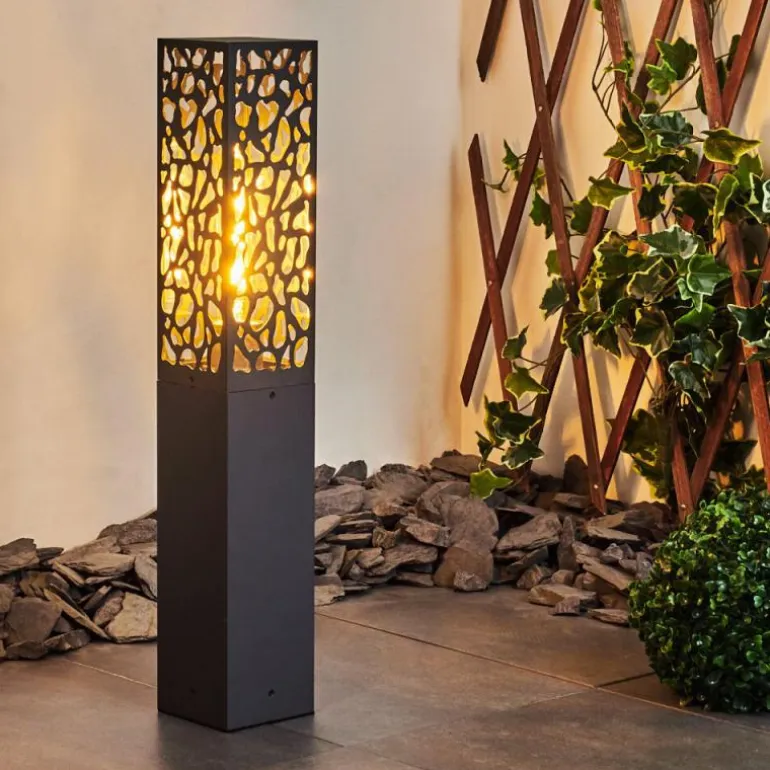 Borne lumineuse Innvoll Anthracite, 1 lumière