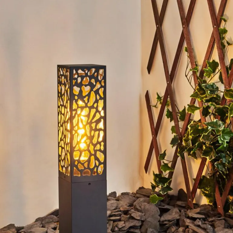 Borne lumineuse Innvoll Anthracite, 1 lumière