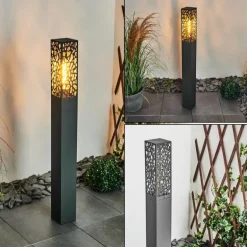 Borne lumineuse Innvoll Anthracite, 1 lumière