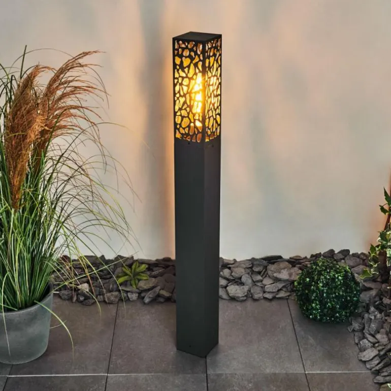Borne lumineuse Innvoll Anthracite, 1 lumière