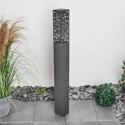 Borne lumineuse Innvoll Anthracite, 1 lumière