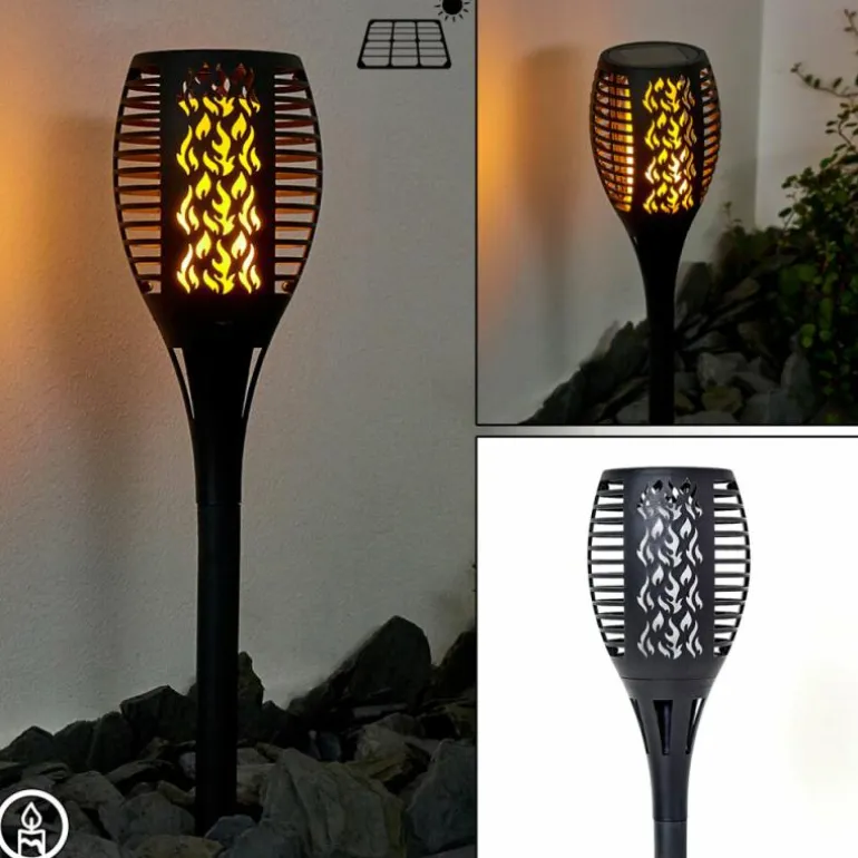 Borne lumineuse Joinville LED Noir, 1 lumière