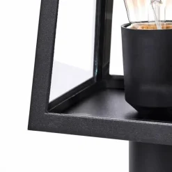 Borne lumineuse Juanico Noir, 1 lumière