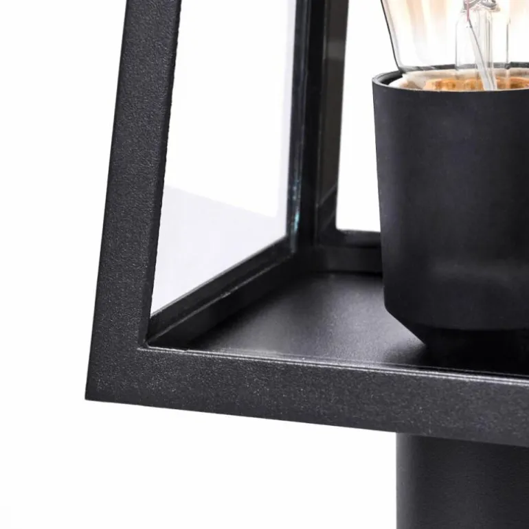 Borne lumineuse Juanico Noir, 1 lumière