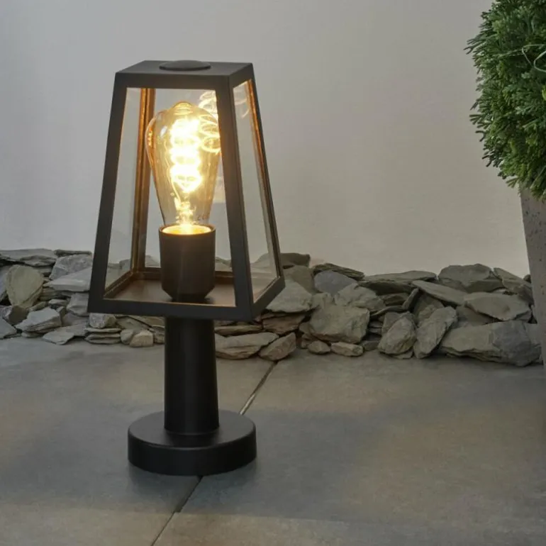 Borne lumineuse Juanico Noir, 1 lumière