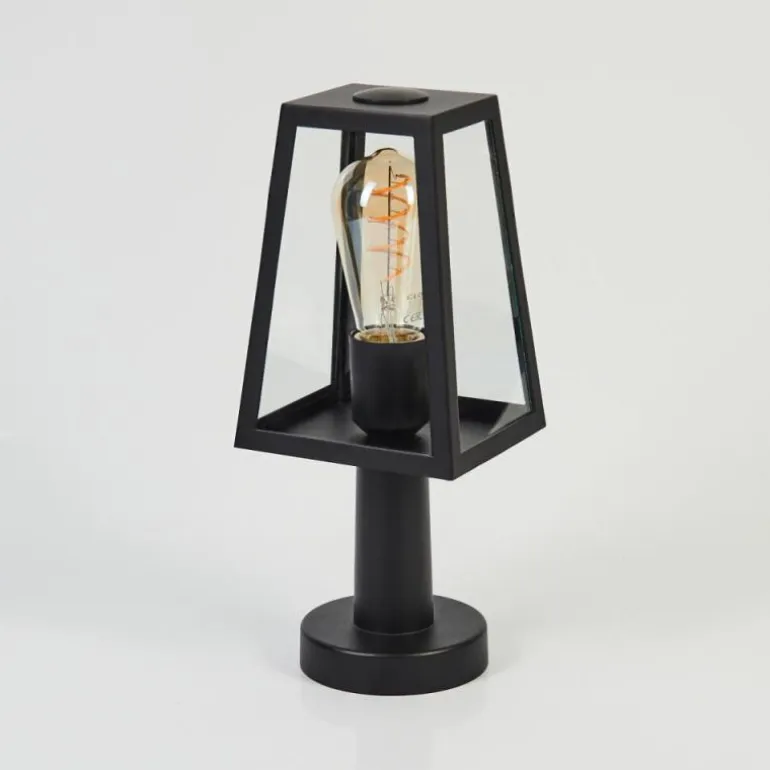 Borne lumineuse Juanico Noir, 1 lumière