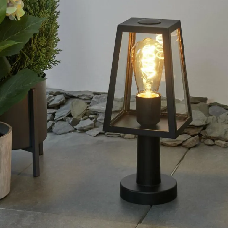 Borne lumineuse Juanico Noir, 1 lumière