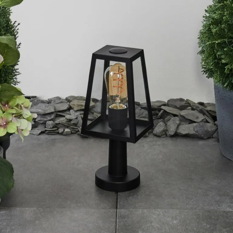 Borne lumineuse Juanico Noir, 1 lumière