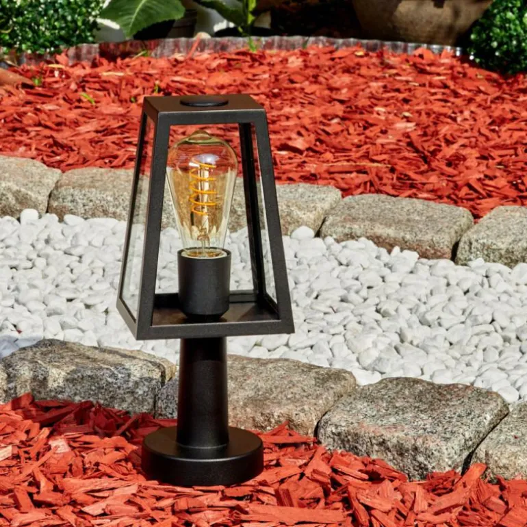Borne lumineuse Juanico Noir, 1 lumière