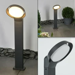 Borne lumineuse Kelo LED Anthracite, 1 lumière