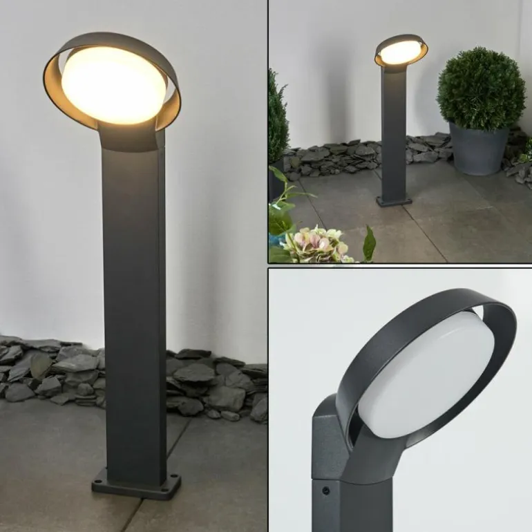 Borne lumineuse Kelo LED Anthracite, 1 lumière