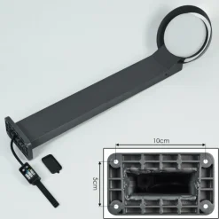 Borne lumineuse Kelo LED Anthracite, 1 lumière