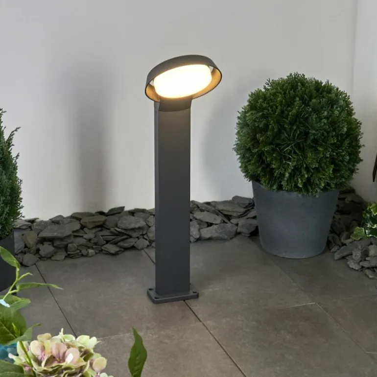 Borne lumineuse Kelo LED Anthracite, 1 lumière