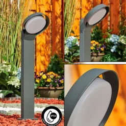 Borne lumineuse Kelo LED Anthracite, 1 lumière