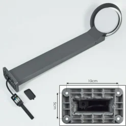 Borne lumineuse Kelo LED Anthracite, 1 lumière