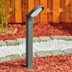 Borne lumineuse Kelo LED Anthracite, 1 lumière