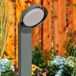 Borne lumineuse Kelo LED Anthracite, 1 lumière