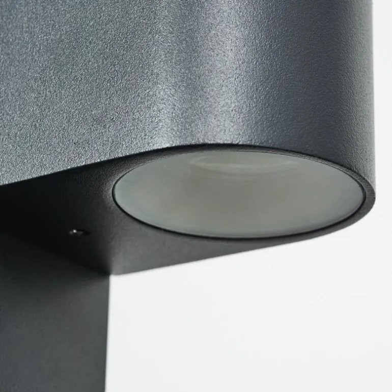 Borne lumineuse Kingstown Anthracite, 1 lumière