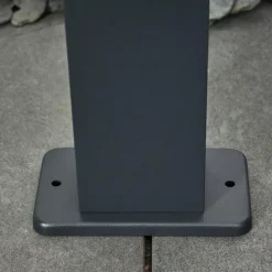 Borne lumineuse Kingstown Anthracite, 1 lumière
