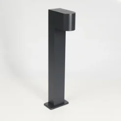 Borne lumineuse Kingstown Anthracite, 1 lumière
