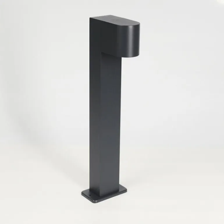 Borne lumineuse Kingstown Anthracite, 1 lumière