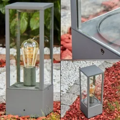Borne lumineuse Kiwalik Anthracite, 1 lumière