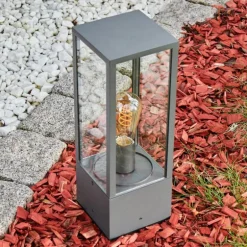 Borne lumineuse Kiwalik Anthracite, 1 lumière