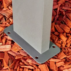 Borne lumineuse Korup LED Anthracite, 1 lumière, Détecteur de mouvement